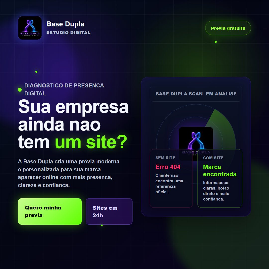 Arte visual da Base Dupla